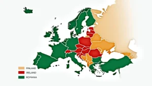 EU térkép újrahasznosítás