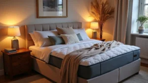 Kényelmes hálószoba prémium matraccal