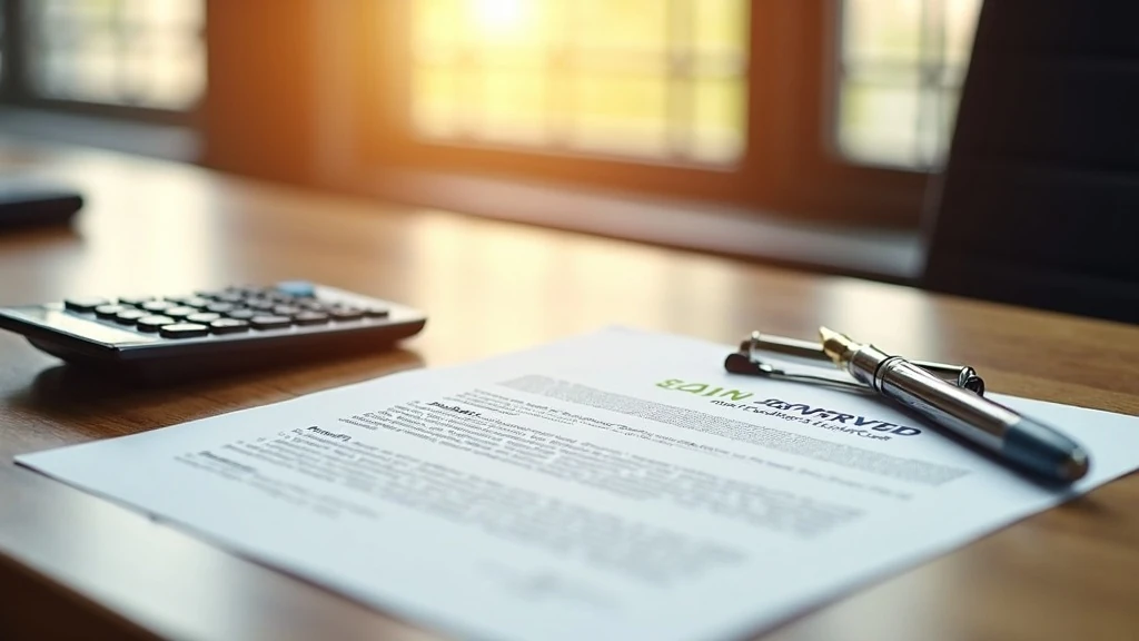 Aláírt szerződés asztalon