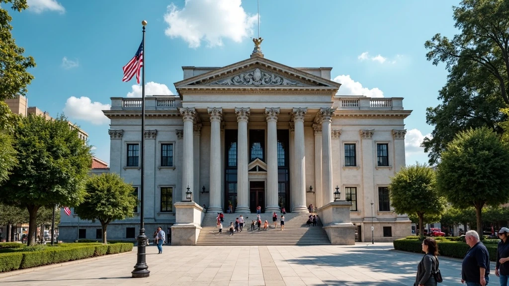 Pénzverde homlokzat napsütésben