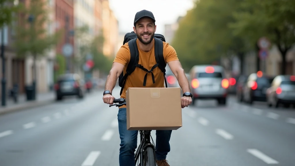 Gyors pénz oldalmunkából Mellékállás biciklis futárként