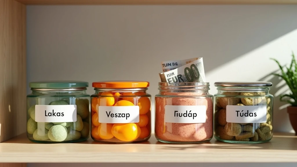 Célokra osztott befőttesüveg módszer